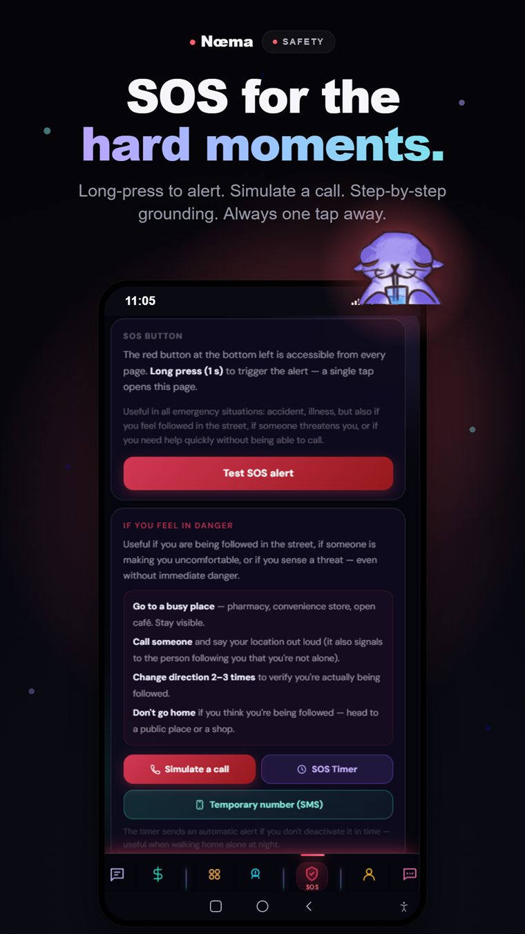 L'application Nœma, écran 4