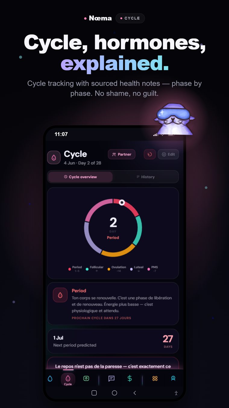 L'application Nœma, écran 7